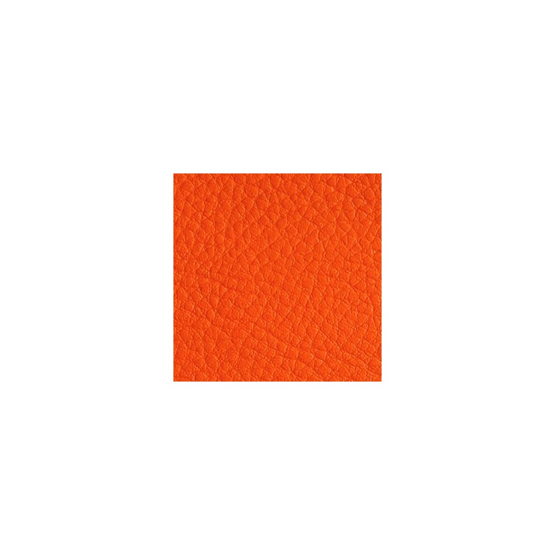 Simili Cuir Effet Grainé Orange 253 Simili Cuir Effet Grainé Orange 253