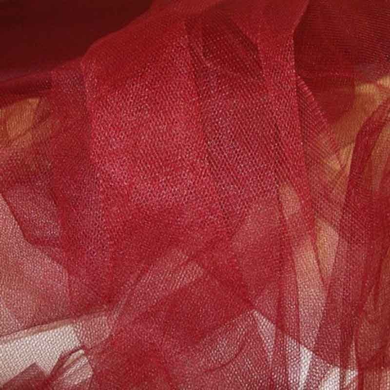 Tulle rouleau 40m - Bordeaux Tulle rouleau 40m - Bordeaux