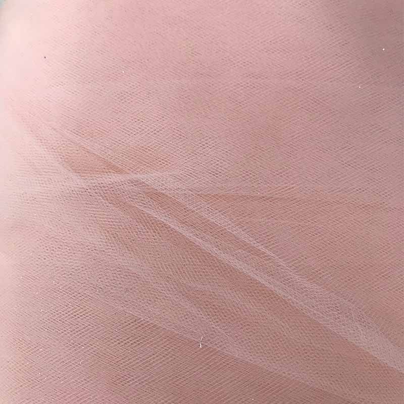 Tulle Rose Pâle Rouleau de 40 m Tulle Rose Pâle Rouleau de 40 m