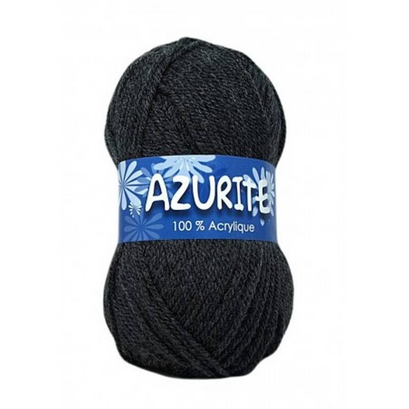 Fil à tricoter Laine Azurite Gris Foncé 1300-3077 Fil à tricoter Laine Azurite Gris Foncé 1300-3077