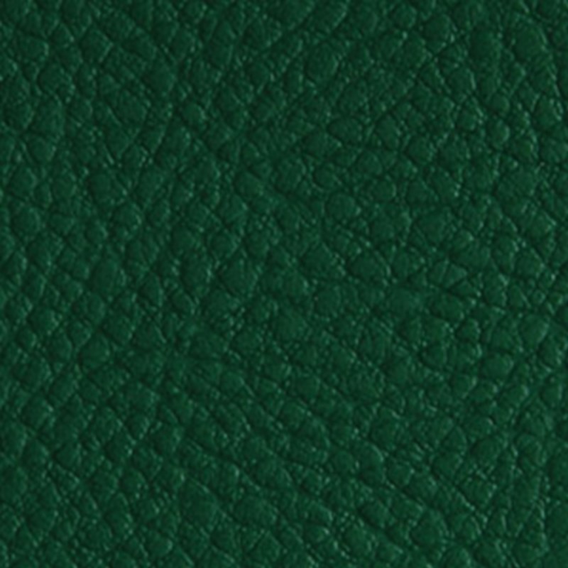 Tissu Simili Cuir Vert Sapin Effet Grainé. Tissu Simili Cuir Vert Sapin Effet Grainé.