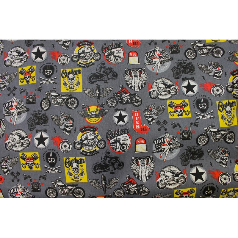 Coton Bikers Gris Coton Bikers Gris