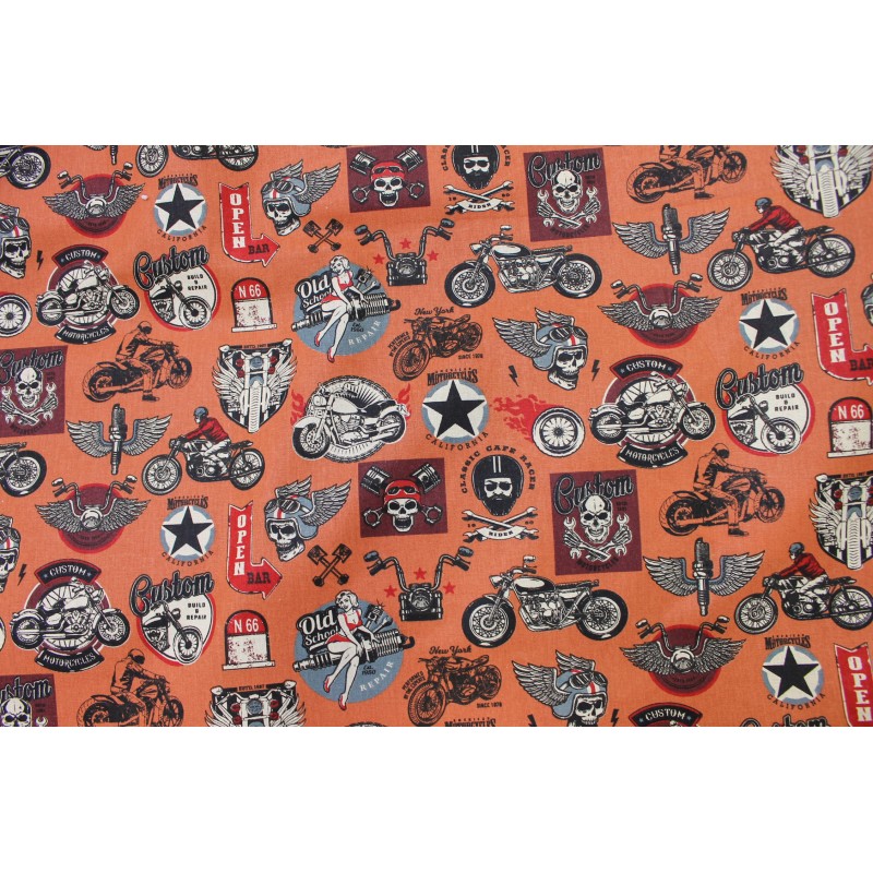Coton Bikers Orange Coton Bikers Orange