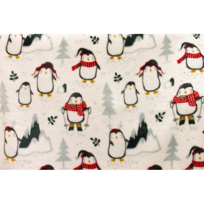 Doudou Imprimé Pingouin Doudou Imprimé Pingouin