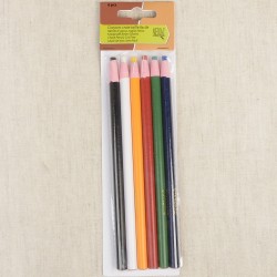 Crayons craie taille facile - 6 pièces
