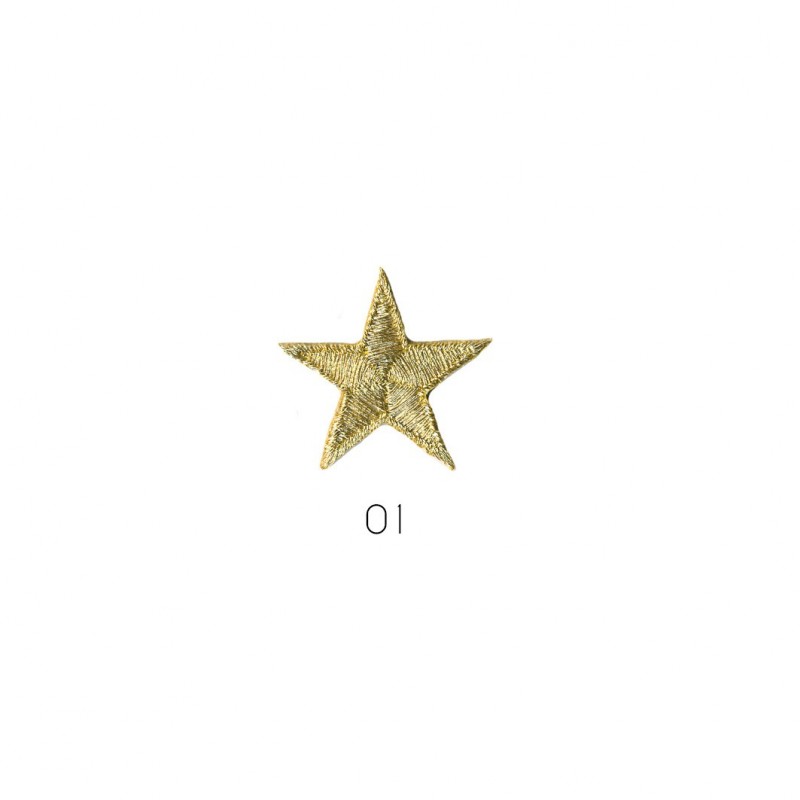 Ecusson étoile - or