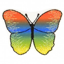 Ecussons papillons - multi