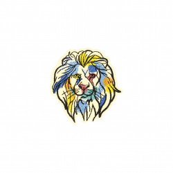 Ecusson couleur nature - lion