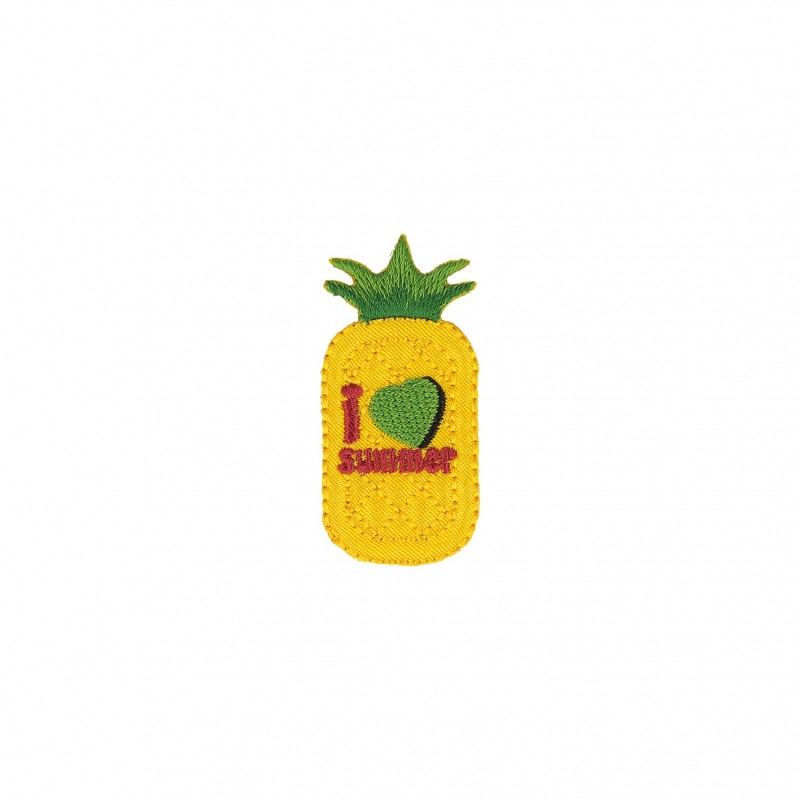 Ecusson ananas cactus - ananas
