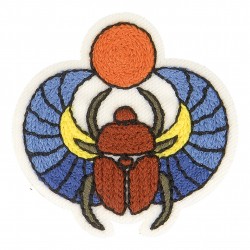 Ecusson theme egypte - scarabée