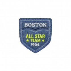 Ecussons all star city - blu - boston