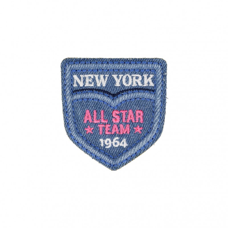 Ecussons all star city - blu - new york