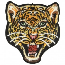 Ecussons animaux jungle - leopard