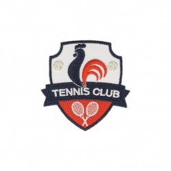 Ecusson blason sport - tennis club