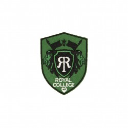 Ecusson royal college - gris/vert