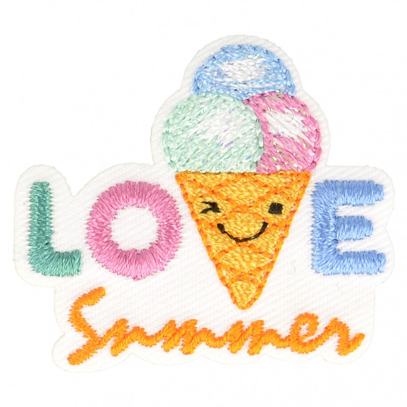 Ecussons summer - glace "love"