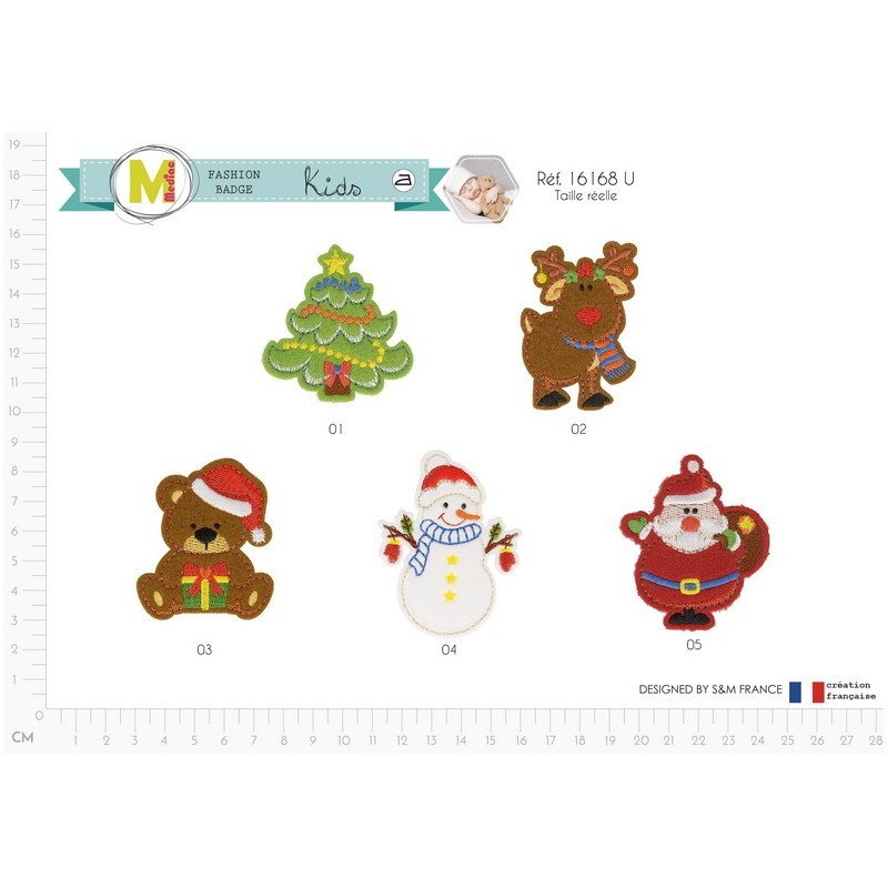 Lot de Noël coloré 100 % coton Fat Quarter de The Craft