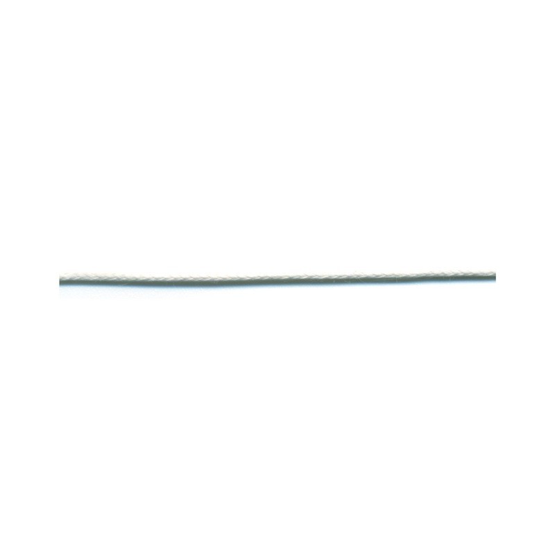 Bobine 50m lacet aspect cuir 2mm noir - Un grand marché