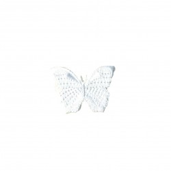 Pm papillon 3x4 - blanc