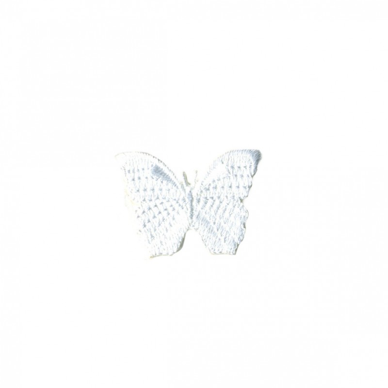 Pm papillon 3x4 - blanc