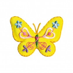 Papillon feutrine&motif - 1