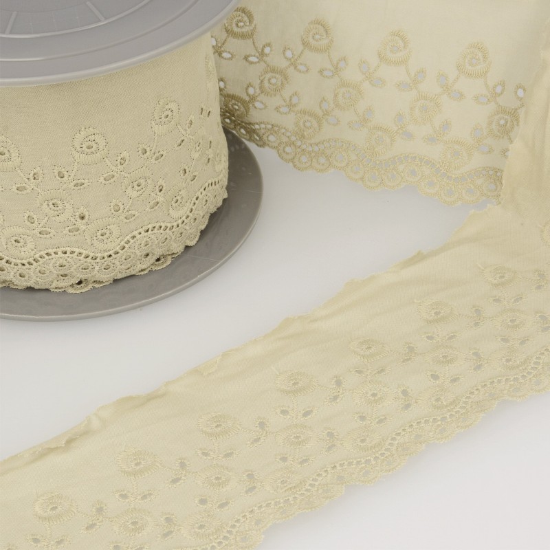 Broderie anglaise 76mm