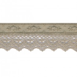 Dentelle brodée 40mm