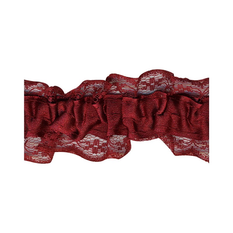 Jarretière Femme Mariage En Satin Et Dentelle - Bande élastique Avec Ruban Fleuri, Pour Tenue De Mariée