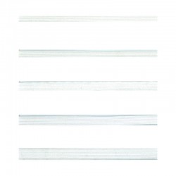 Elastique tubulaire polyester blanc