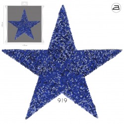 Patch étoile sequins - navy