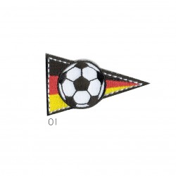 Drapeau foot triangle - allemagne