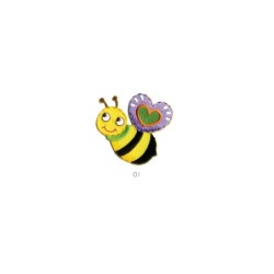 Animaux tres colorés - abeille
