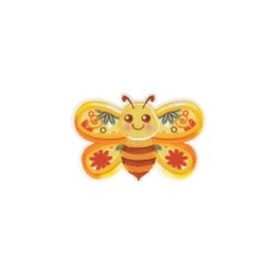 Ecusson animaux vintage - papillon
