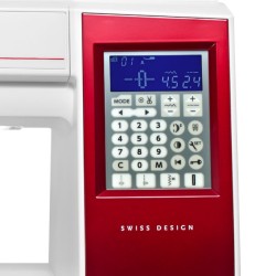 Écran LCD de la machine à coudre eXcellence 680+