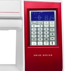 Ecran LCD : machine à coudre Elna eXcellence 580+