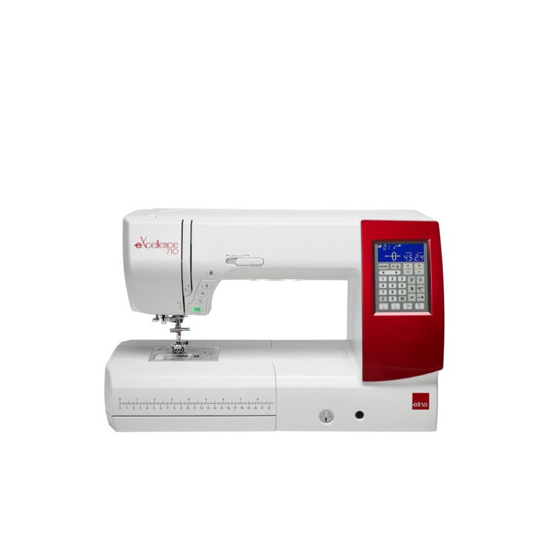 Machine à coudre Elna eXcellence 710 haut de gamme : face avant