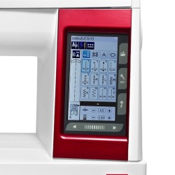 Ecran LCD de la machine à coudre Elna eXcellence 770
