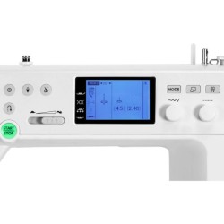 Machine à coudre eXcellence 720 PRO : écran LCD