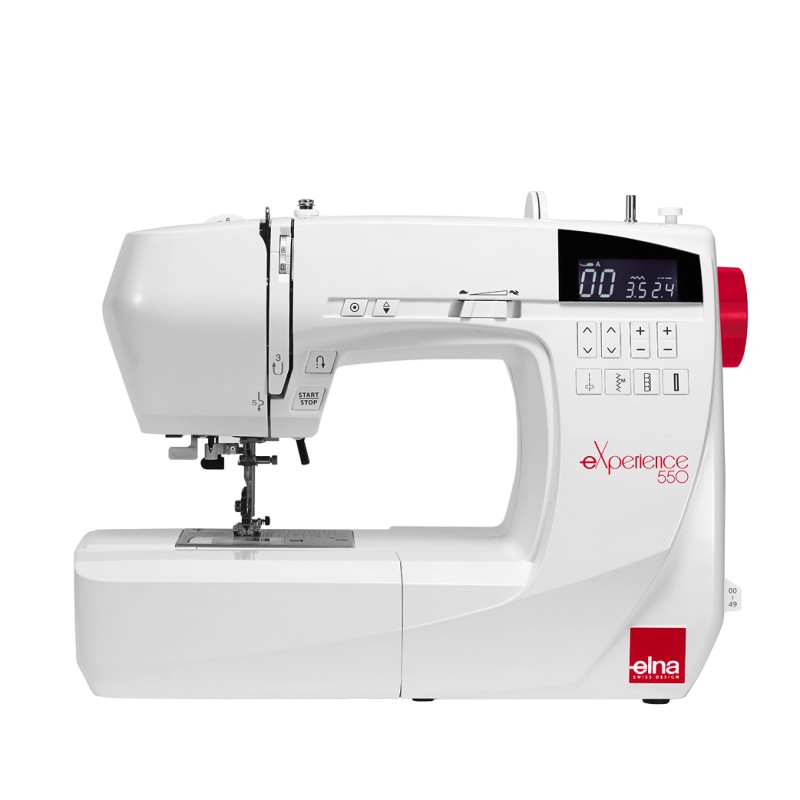 Machine Elna eXperience 550 de face