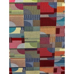 Gobelin Géométrique Fond...